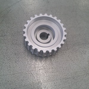 Water pump pulley gear