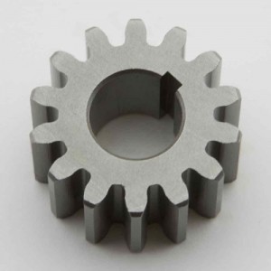 Feed drive oil pump gear