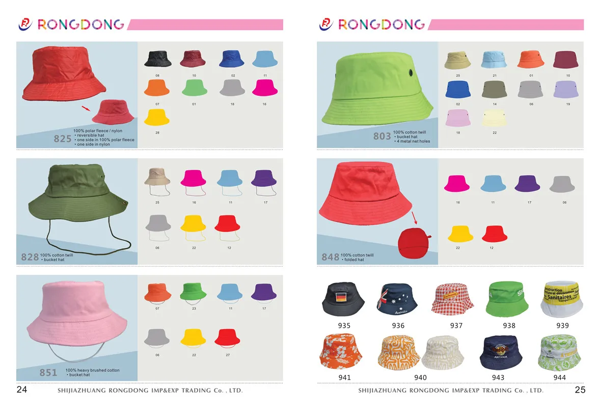 bucket hat manufacturers