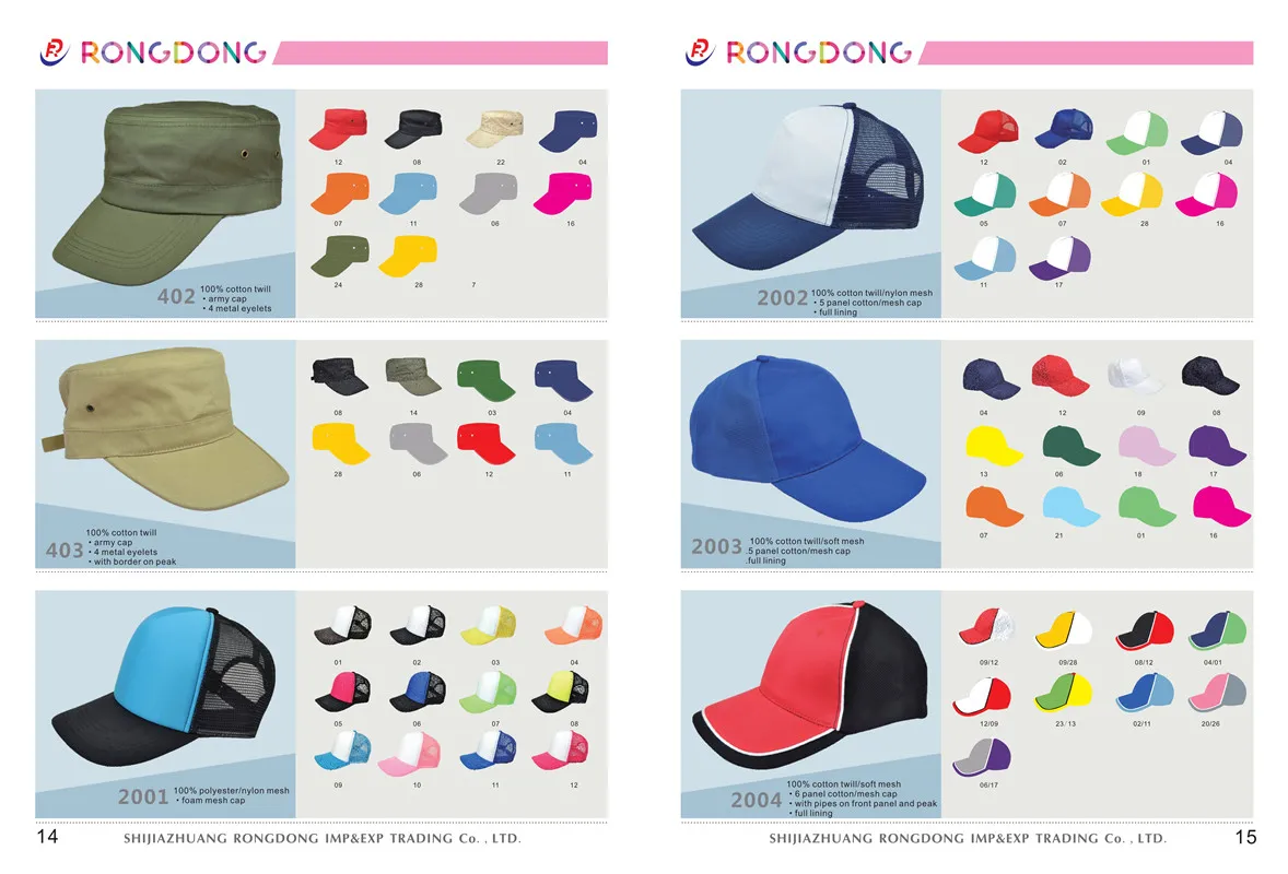 golf hat manufacturers