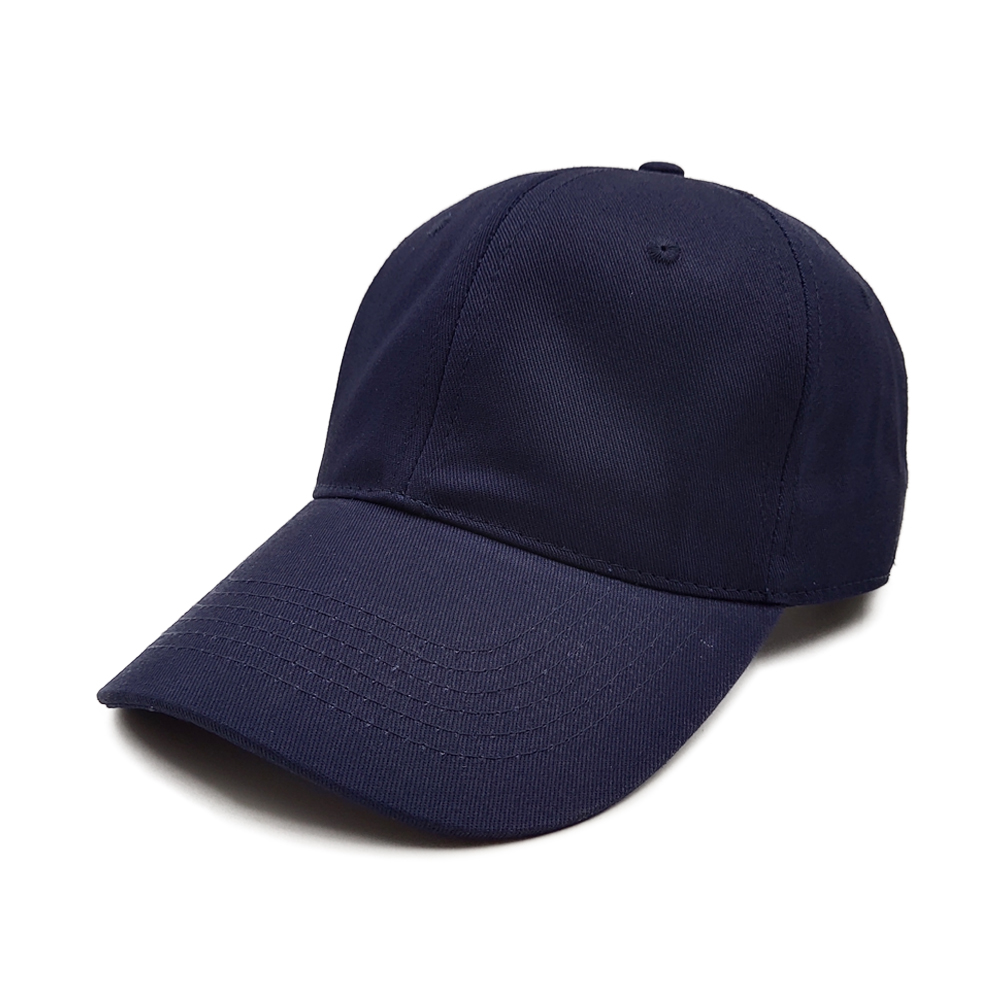 Wholesale 100% cotton Navy blue dad hat, 6 panel blank adult Sports Baseball Cap hat gorras