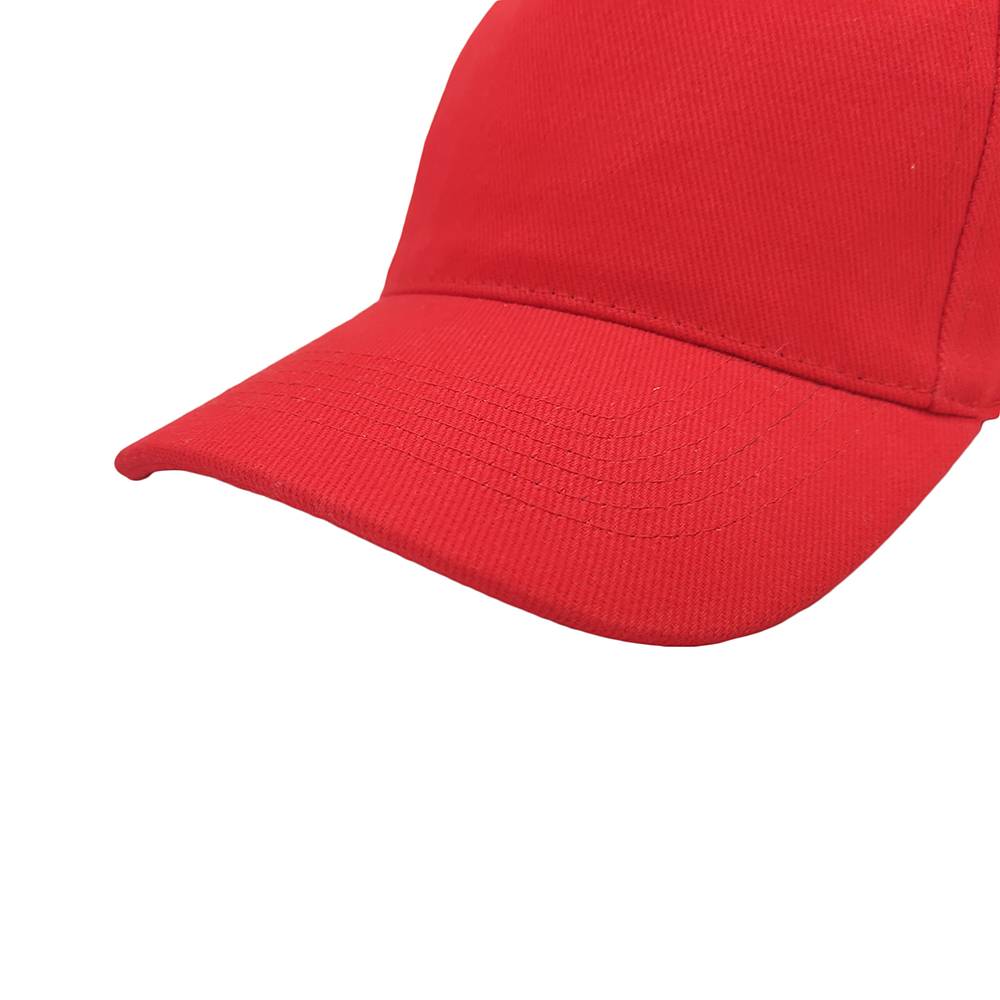 Baseball Hat Red - Premium Cotton, Adjustable, Breathable