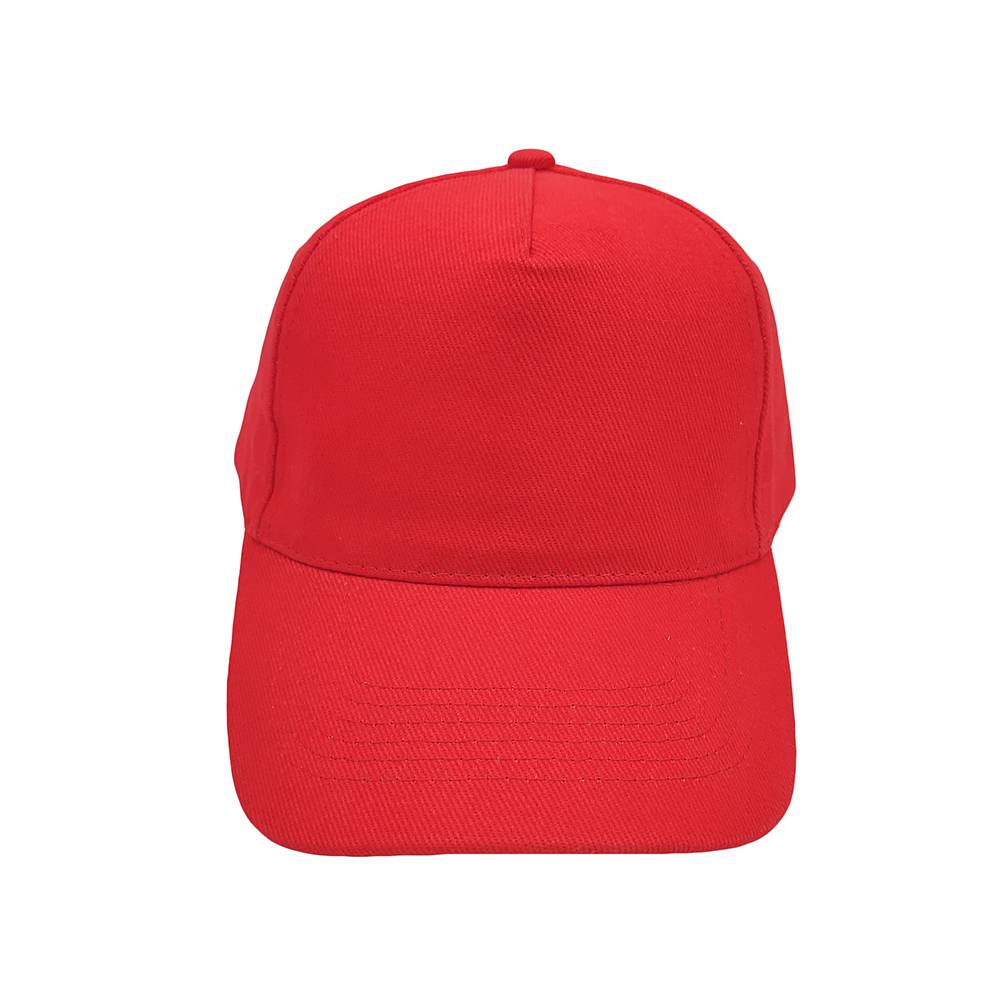 Baseball Hat Red - Premium Cotton, Adjustable, Breathable