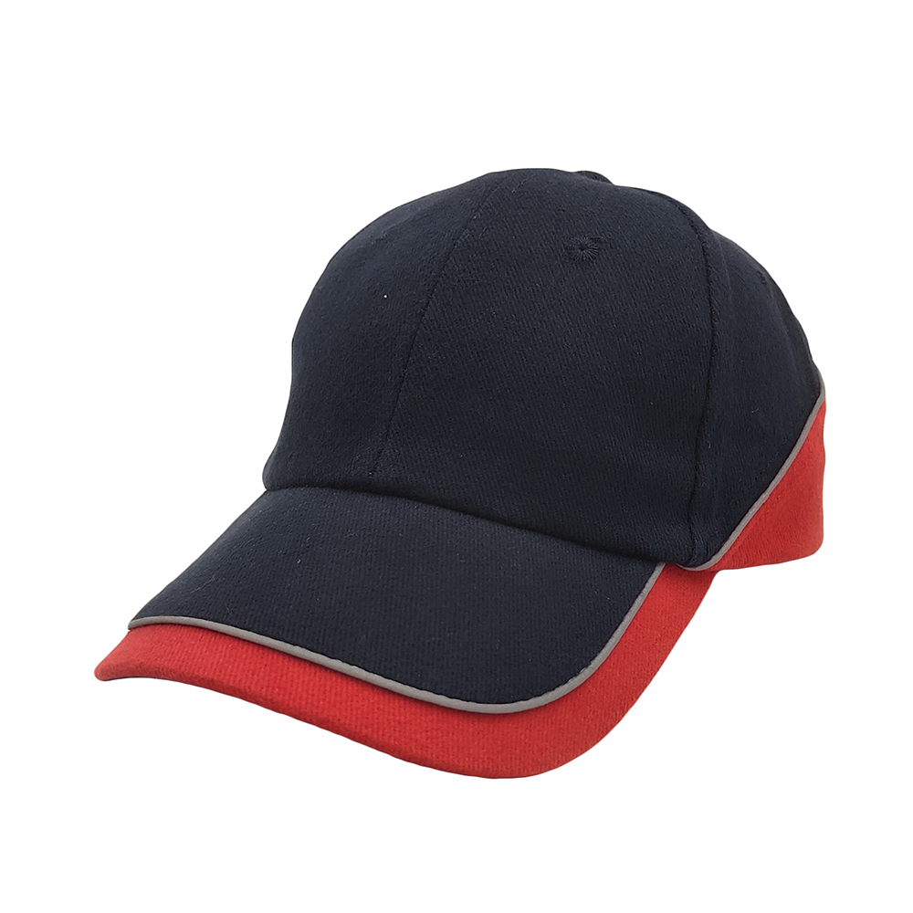 Factory direct deliver Heavy brushed cotton custom double peak 6 panels sports cap baseball hat-661