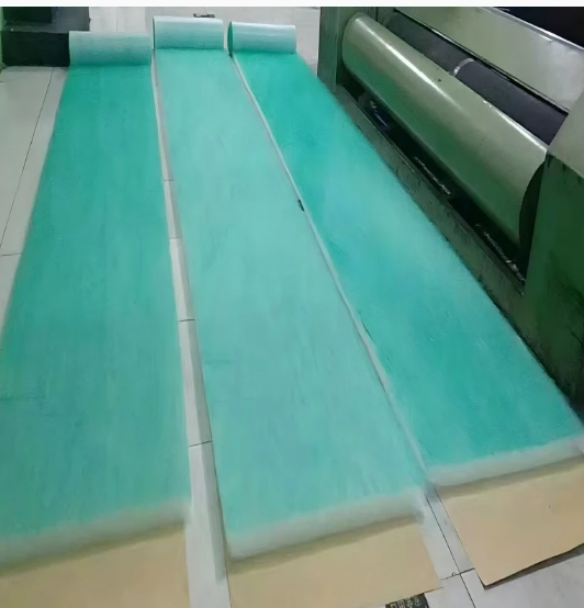 How paint booth filters capture overspray particles