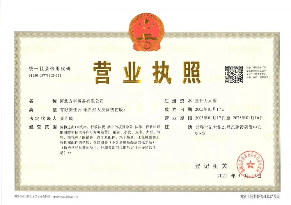 BUSINESS LIENCE-2005