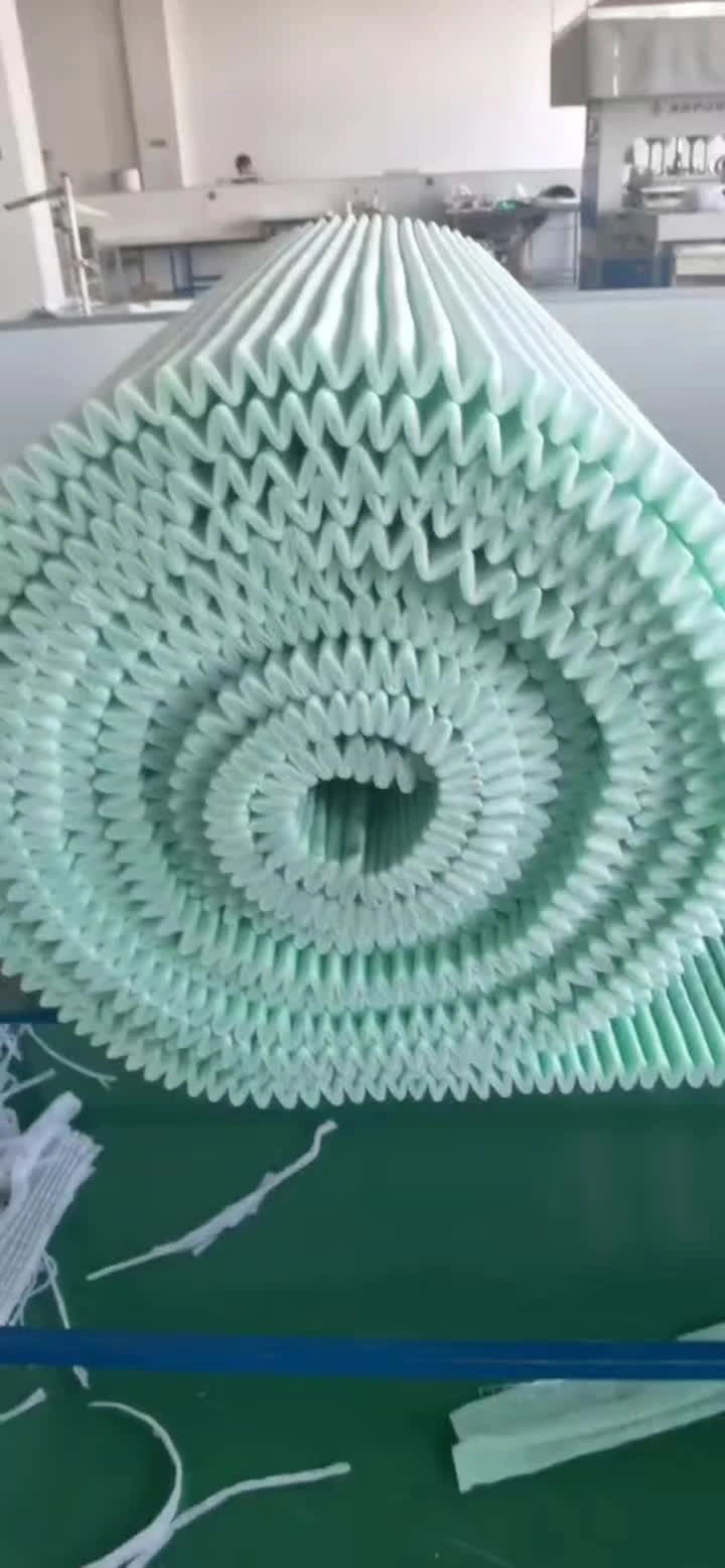 Mini pleated Air Filter Media