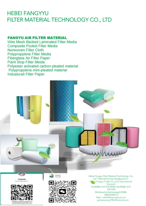 Most Popular Air Filter Material