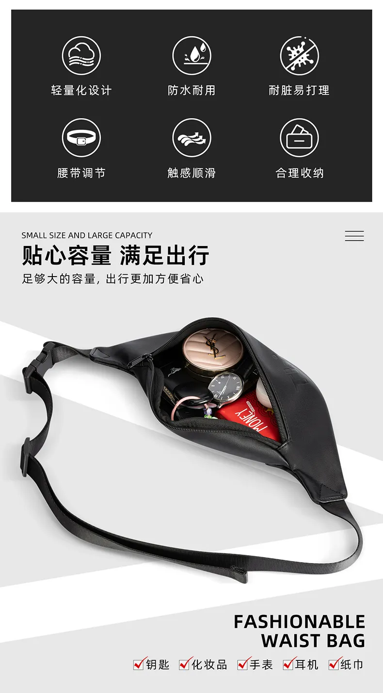 Luxurys Designers Famous Chest Bag Shoulder Bags Bumbag Fanny Pack Women Genuine Leather Tote Fashion Belt Bag