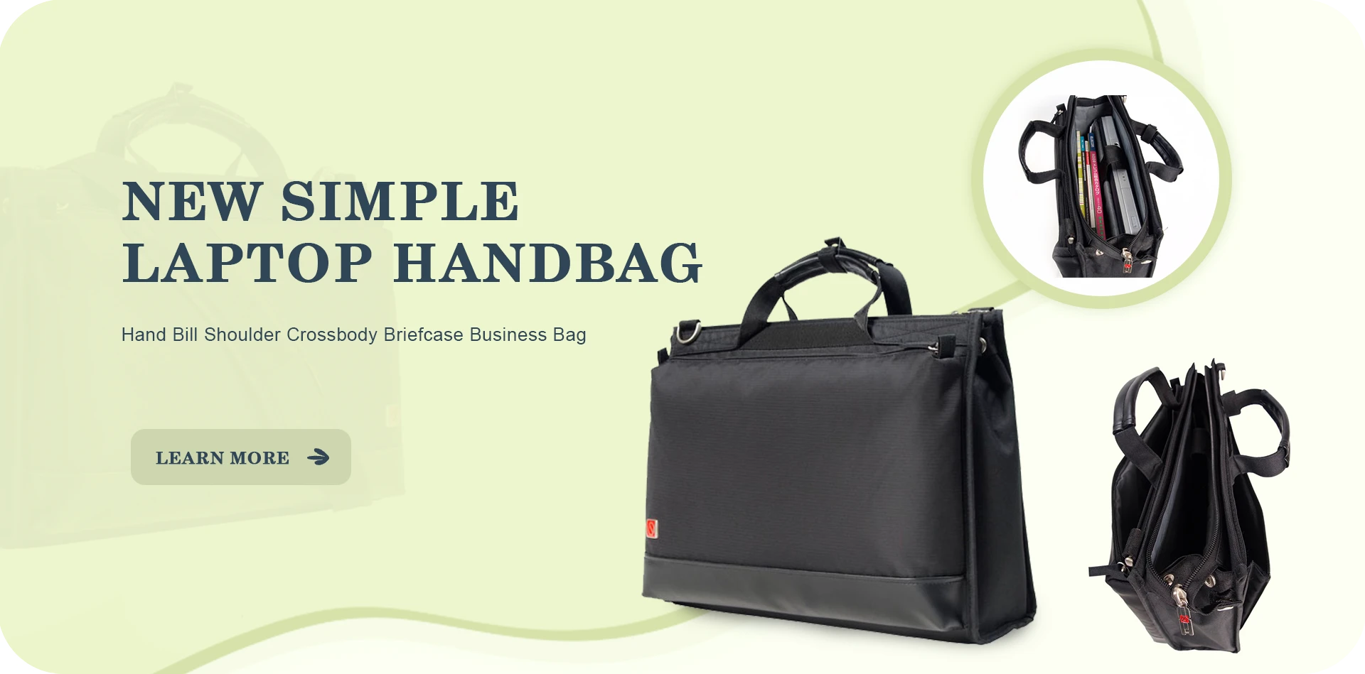 Business Computer Tote Bag