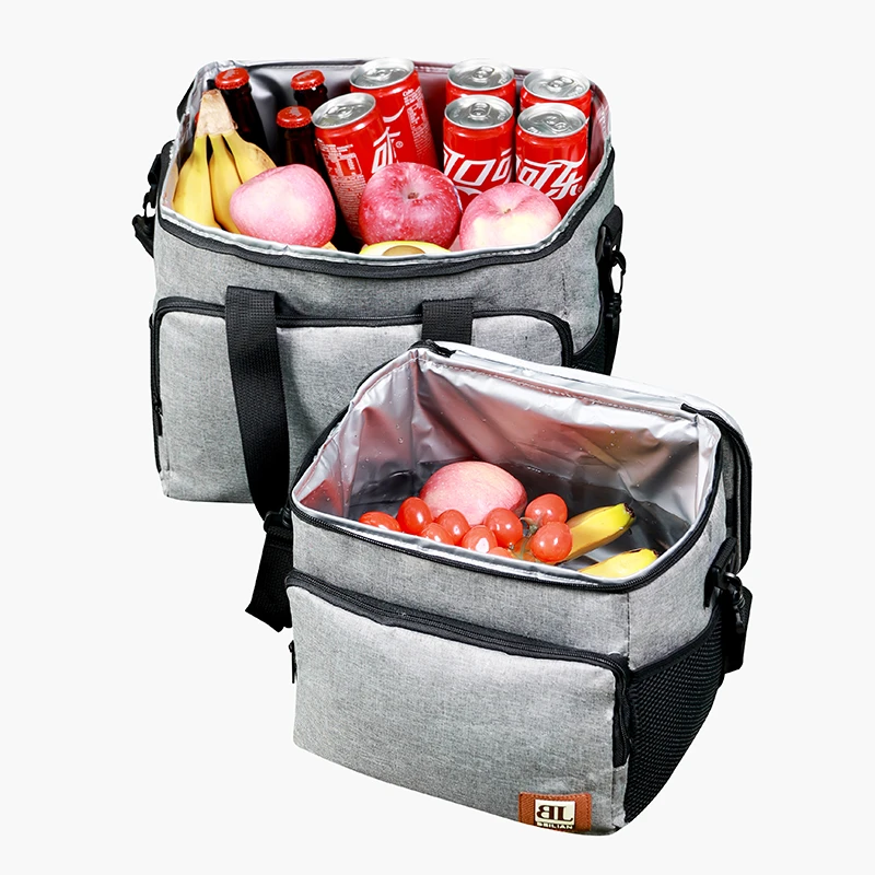 Promotional Insulated Fishing Picnic Food Beer Wine Peva Aluminum Foil Refrigerated Bag