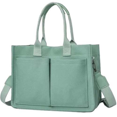 Eco Friendly Customized Logo 16oz Cotton Canvas Tote Bag