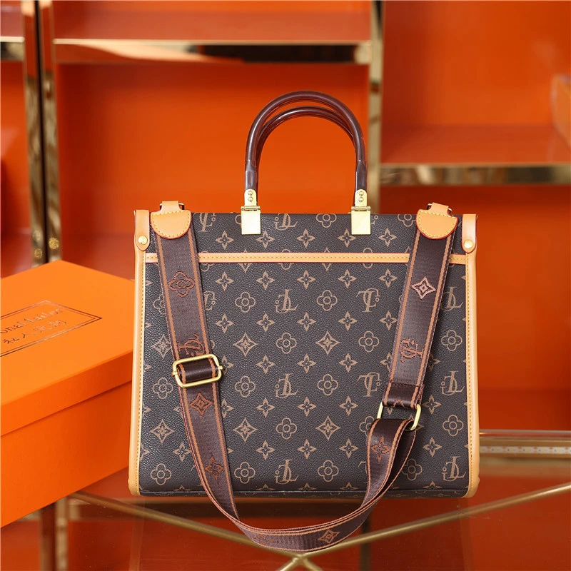 Fashion Big Brand Design Lady Real Leather Tote Bag Handbags