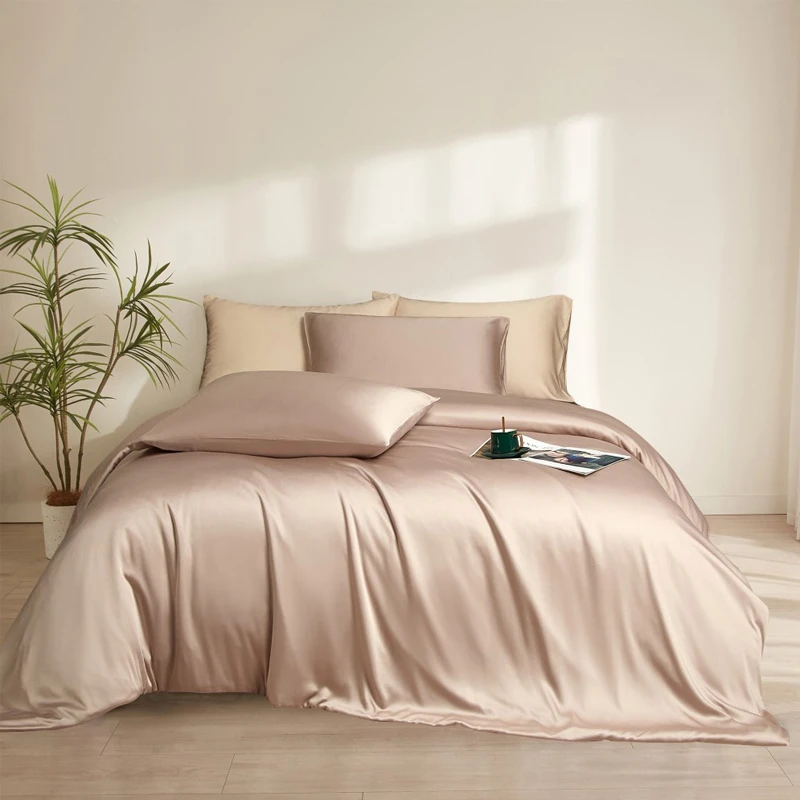 Viscose Bamboo Bed Sheet Set Wholesale Organic Bamboo Bedding Set