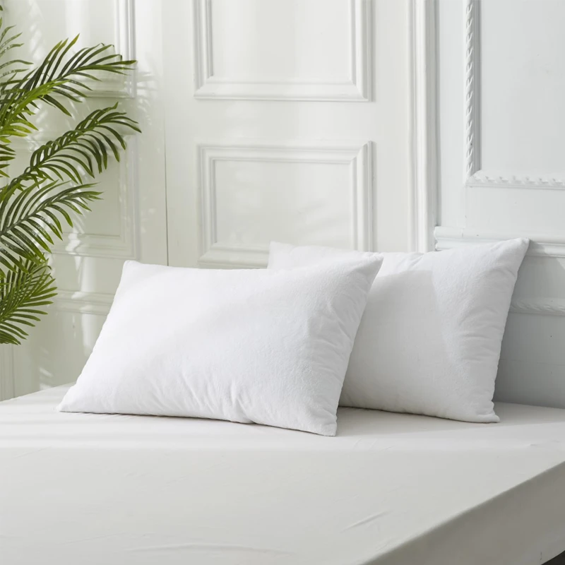 Wholesale Pillow Cover Zippered High Quality White Pillowcase For Home Hotel