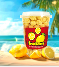 Lemon Sea Salt Popcorn Delights