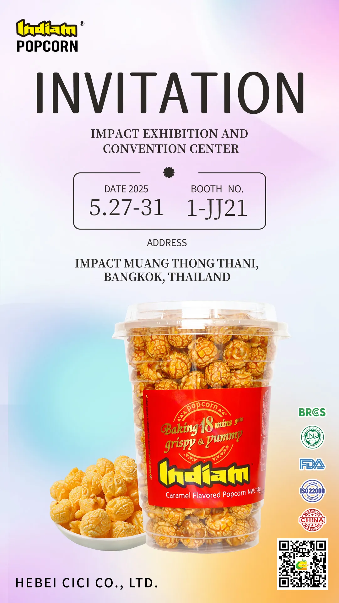 Thailand THAIFEX-Anuga Asia Food Exhibition Invitation ﻿