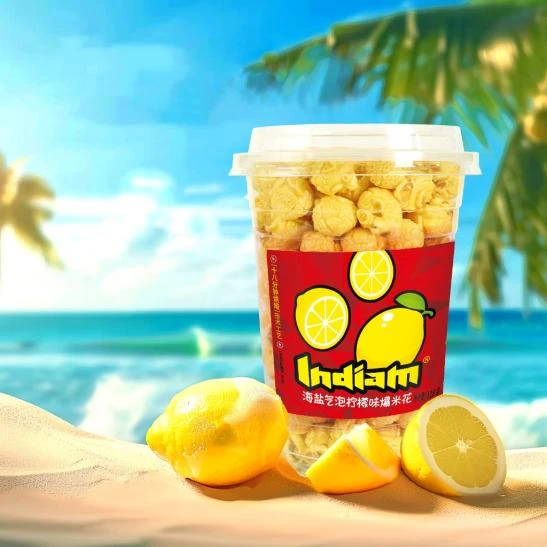 Your New Snack: Salt & Lemon flavor Popcorn