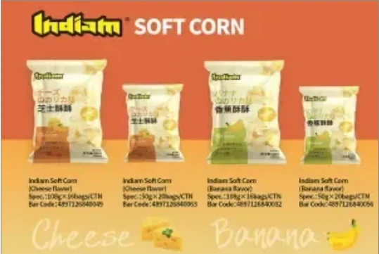Prebiotic-Enriched Low Calorie Corn Snacks