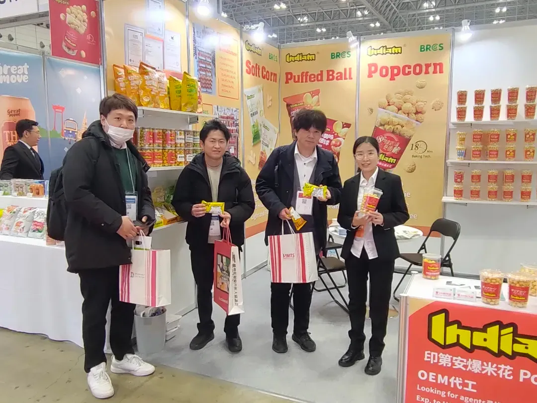 The Indiam Brand Shines at the 59th Japan International Supermarket Trade Show (Smts) The Indiam Brand Shines at the 59th Japan International Supermarket Trade Show (Smts)
