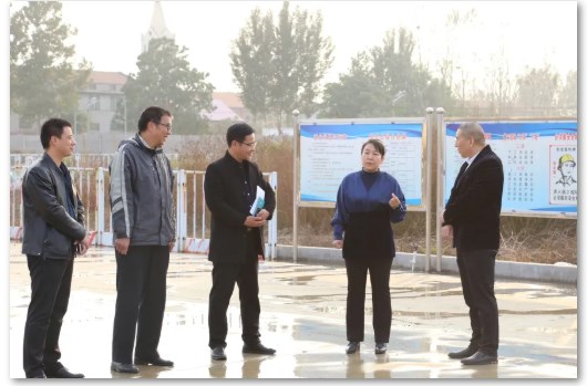 Dai Li, standing member of Jinzhou Municipal Committee and Minister of United Front Work, visited Hebei Cici Co., Ltd.