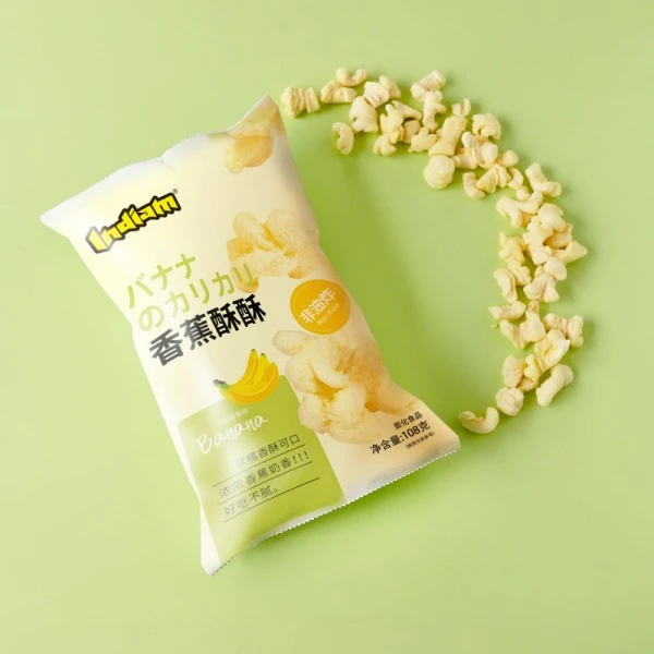 Puffed Corn Snacks for Weight Loss Diets