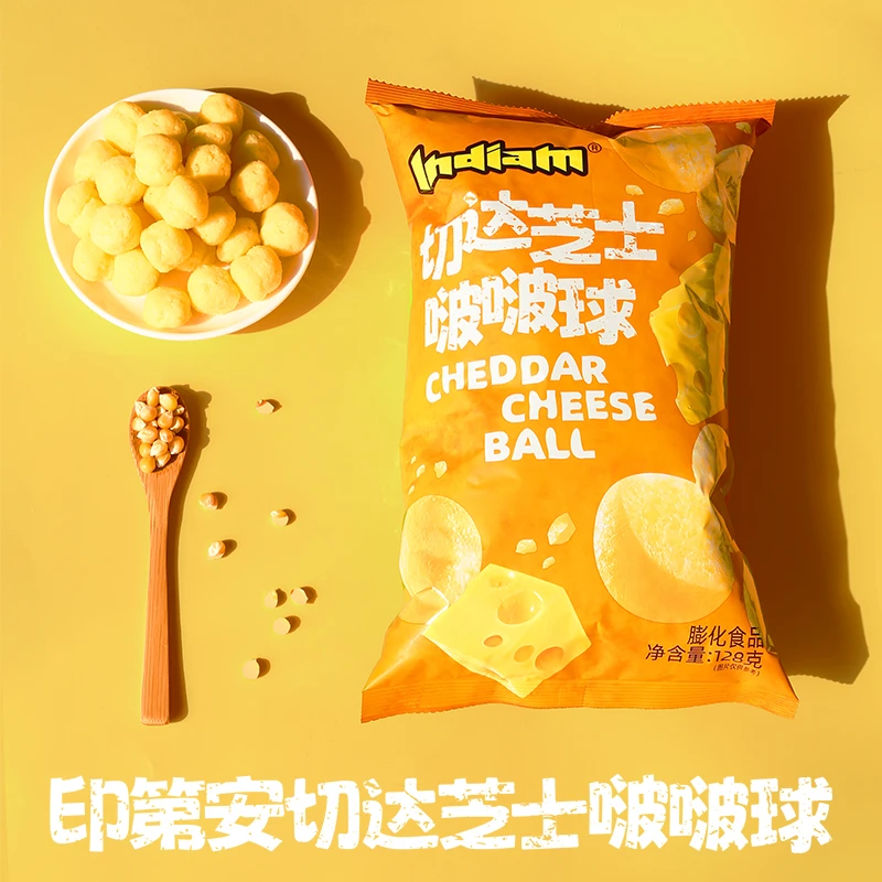 Cheddar Chesse Pop Ball with High Quality Ingredients and Gluten - Free