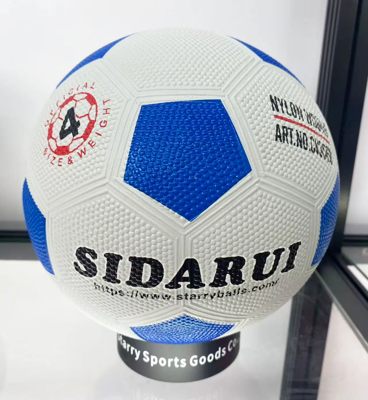 machine stitched soccer ball