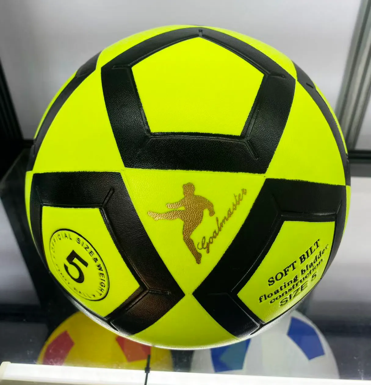 pu hand stitched football