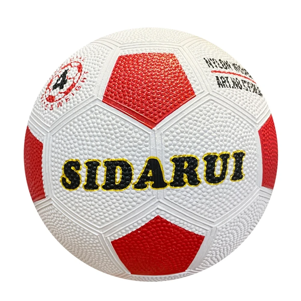 Colorful Football China Rubber Football Ball Supplier Factory Price Promotion Rubber High Bounce Size 4 5 Soccer Ball71