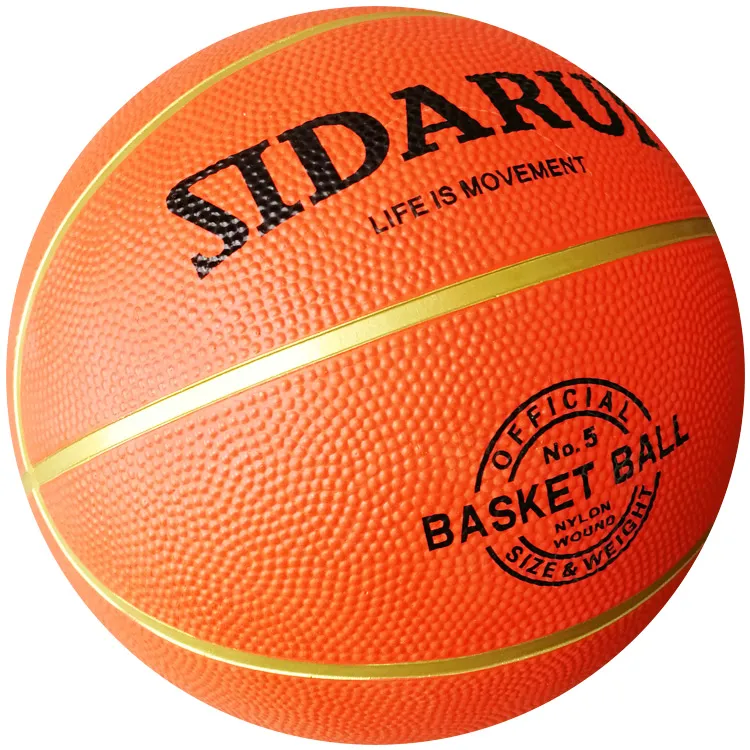 Colorful Standard Size 7 Rubber Basketball Ball - Hebei Starry Sports Goods Co., Ltd.