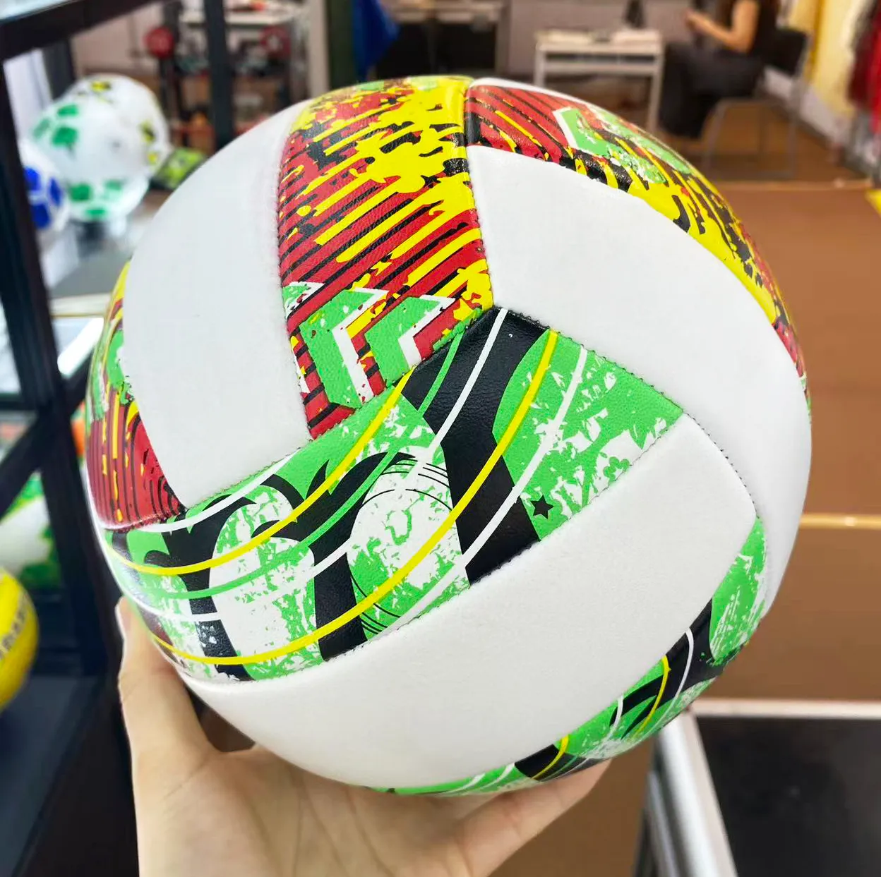 different kinds of soccer balls