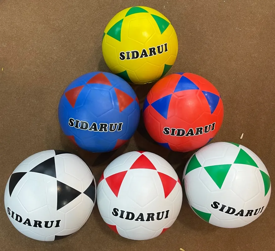 Starry Rubber Footballs Custom logo Size 4 Balls with Free Net and Needle Soccer Ball Factory