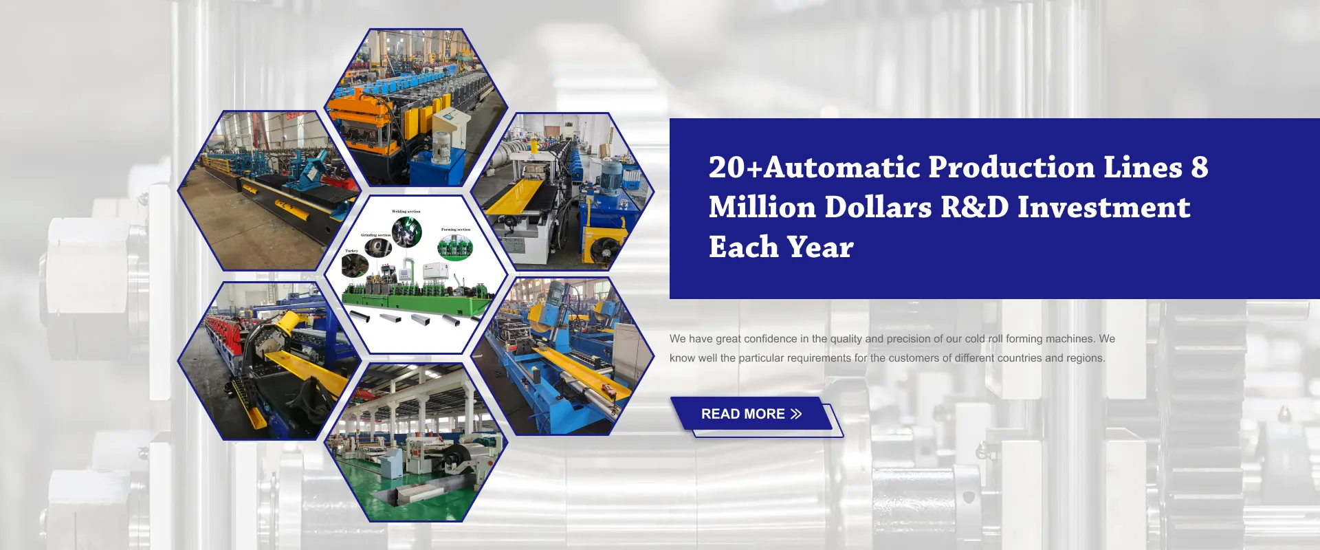 automatic roll forming machine