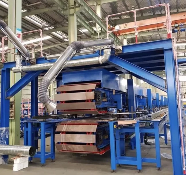 PU Sandwich Panel Line Energy Efficiency