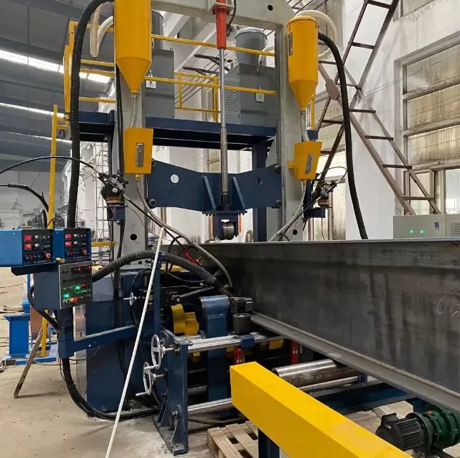H Beam Welding Machine Structural Steel Fabrication Use