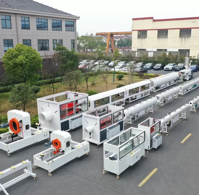 PVC Pipe Production Machine Calibration Cooling System