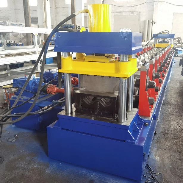 Guardrail Roll Forming Machine With Automatic Stacker