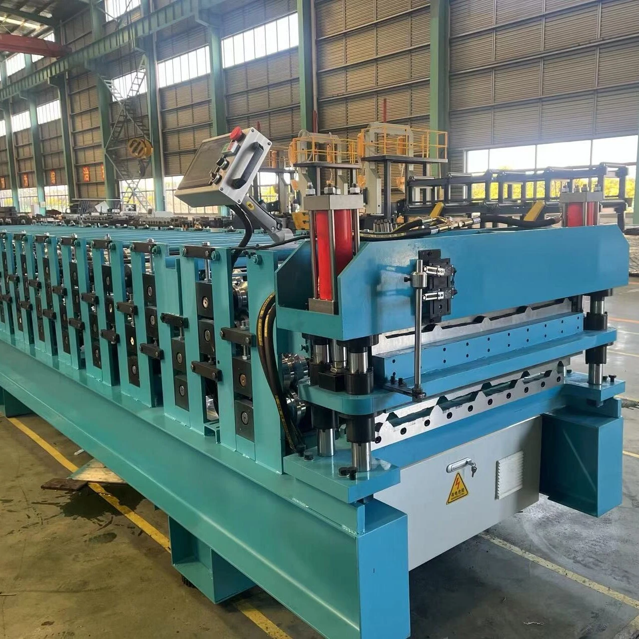 Double Layer Roof Sheet Roll Forming Machine