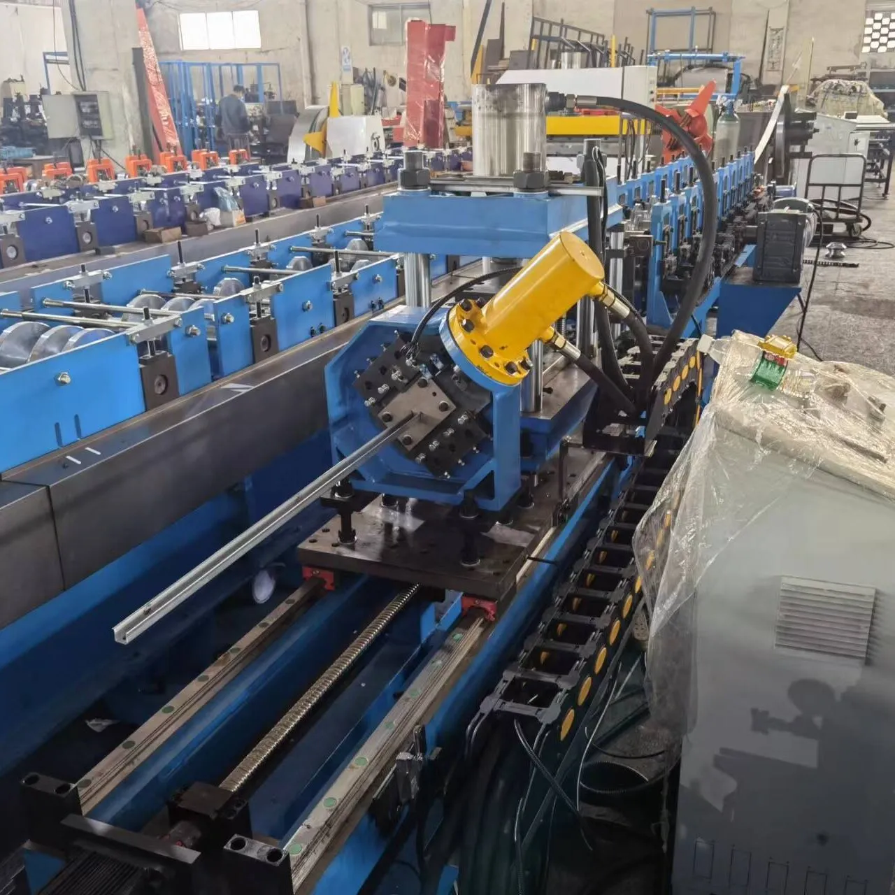 DIN Rail Roll Forming Machine – High Speed, Precise, Auto