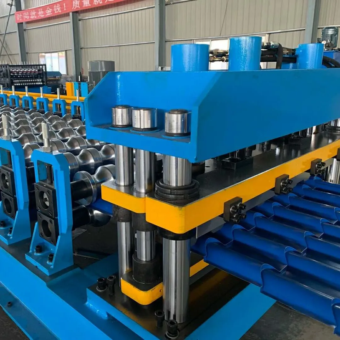 Efficient Glazed Tile Roll Forming Machine - Gear Box for Precision