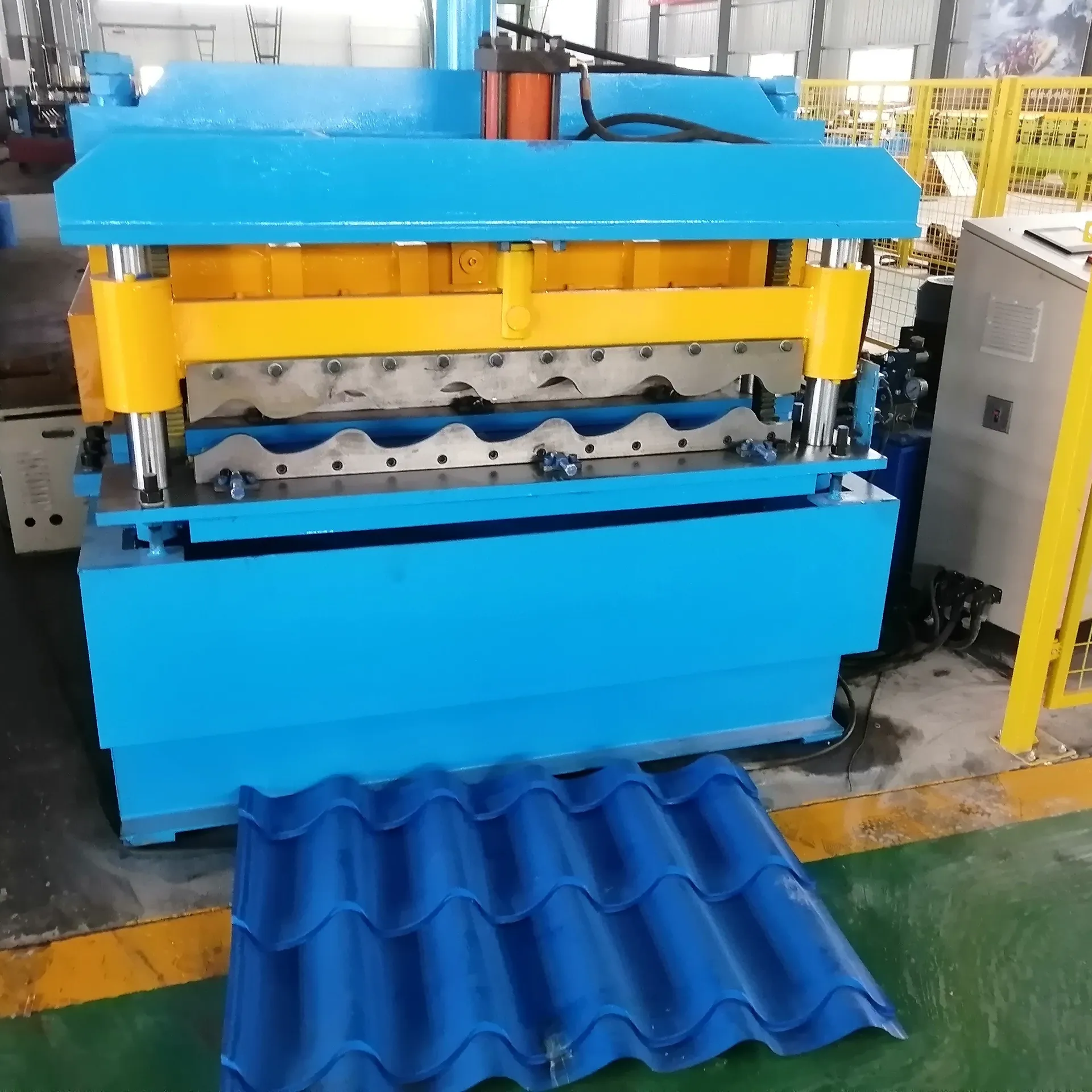 Efficient Glazed Tile Roll Forming Machine - Gear Box for Precision