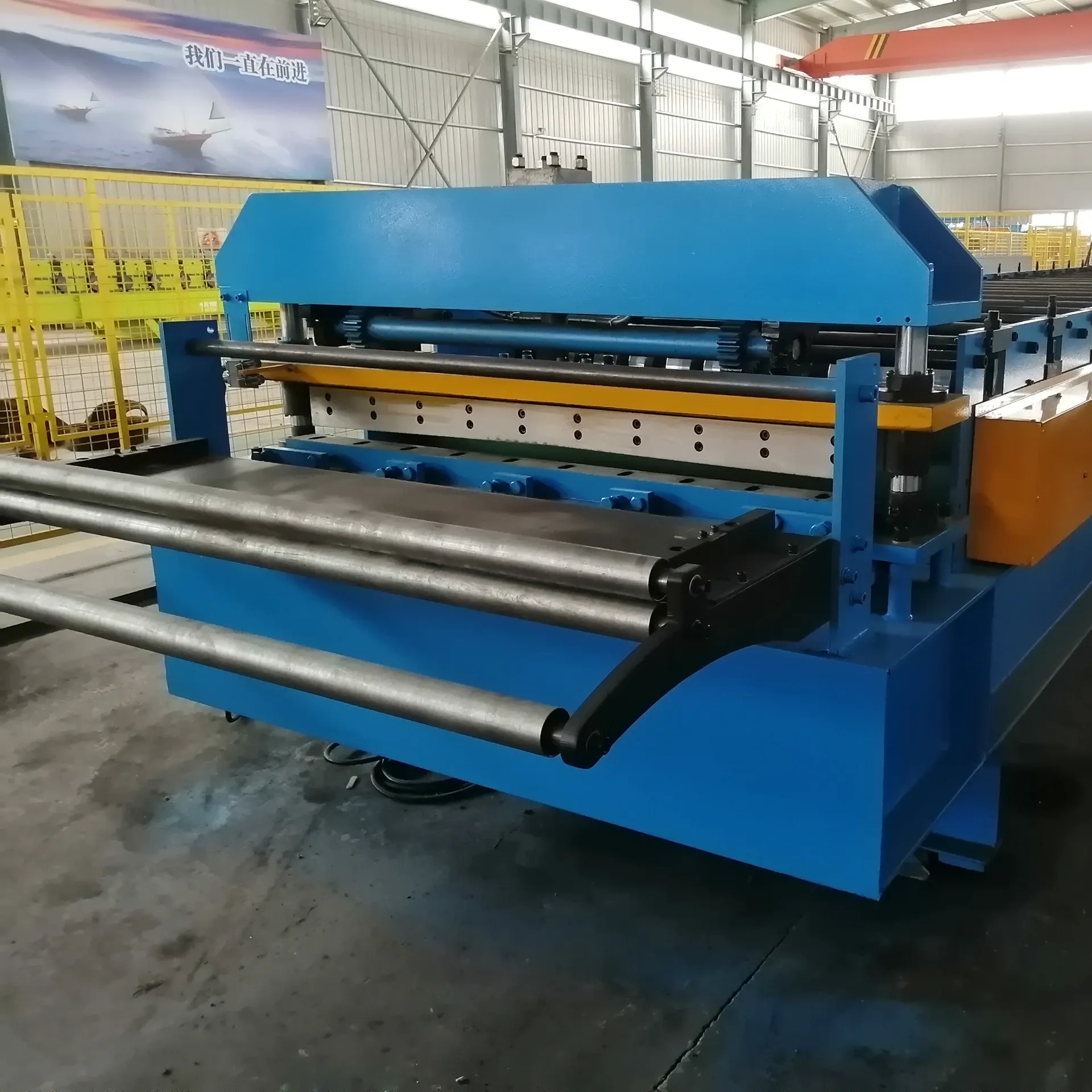 Efficient Glazed Tile Roll Forming Machine - Gear Box for Precision