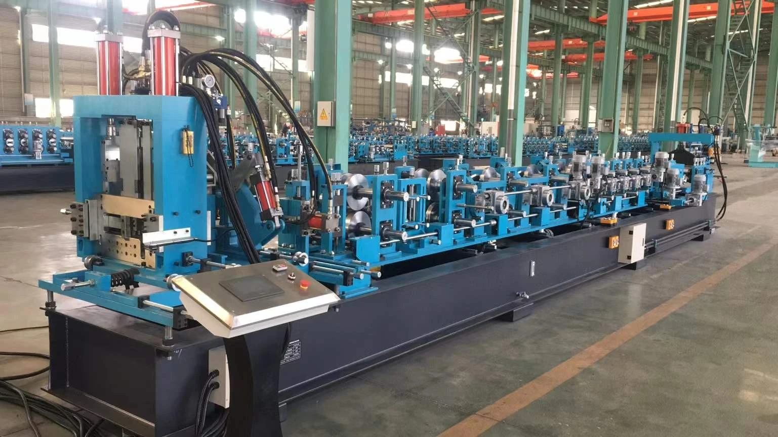 Automatic C And Z Purlin Roll Forming Machine
