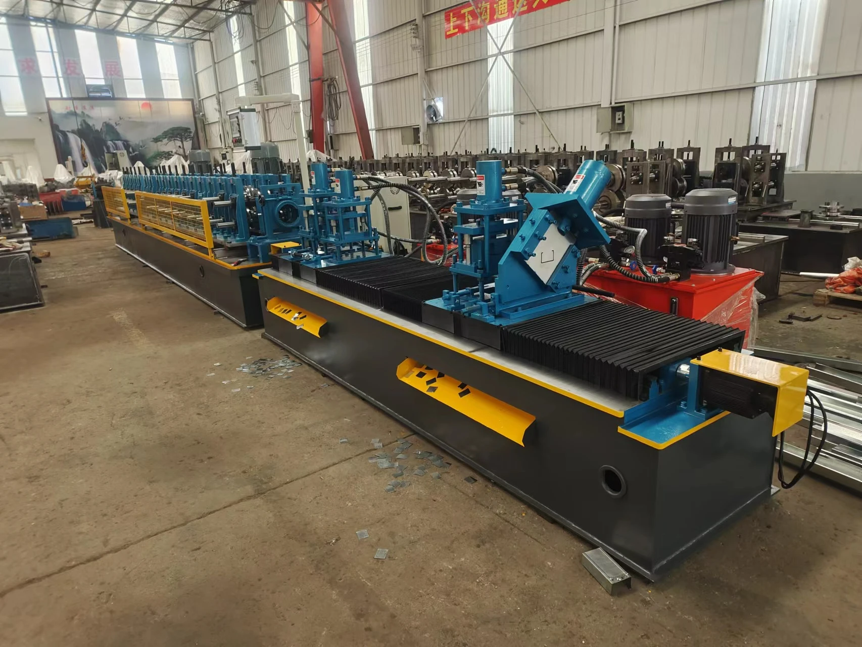 Automatic Stud And Track Roll Forming Machine