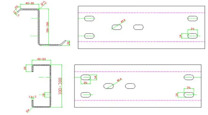 C/Z Purlin Roll Forming Machine-HEBEI YOWIN MACHINERY|Precision Steel Forming, Adjustable Dimensions