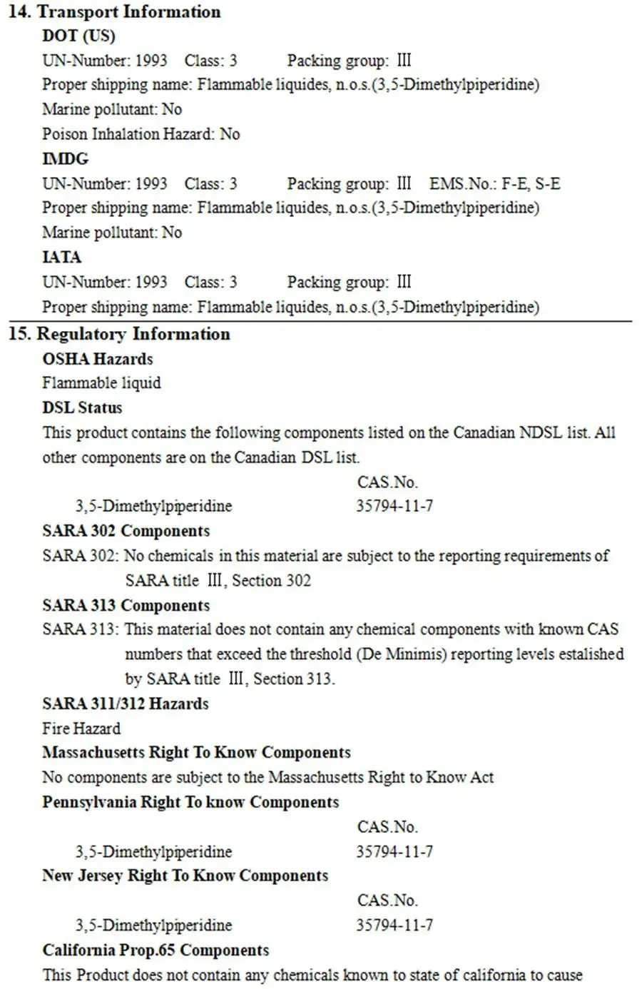 3,5-Dimethylpiperidine