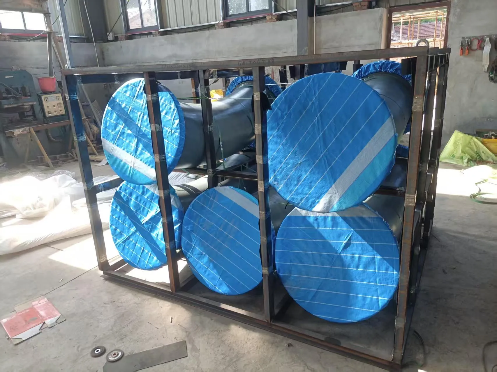 Successfully Delivers Custom PU-Lined Pipe Elbows To International Client