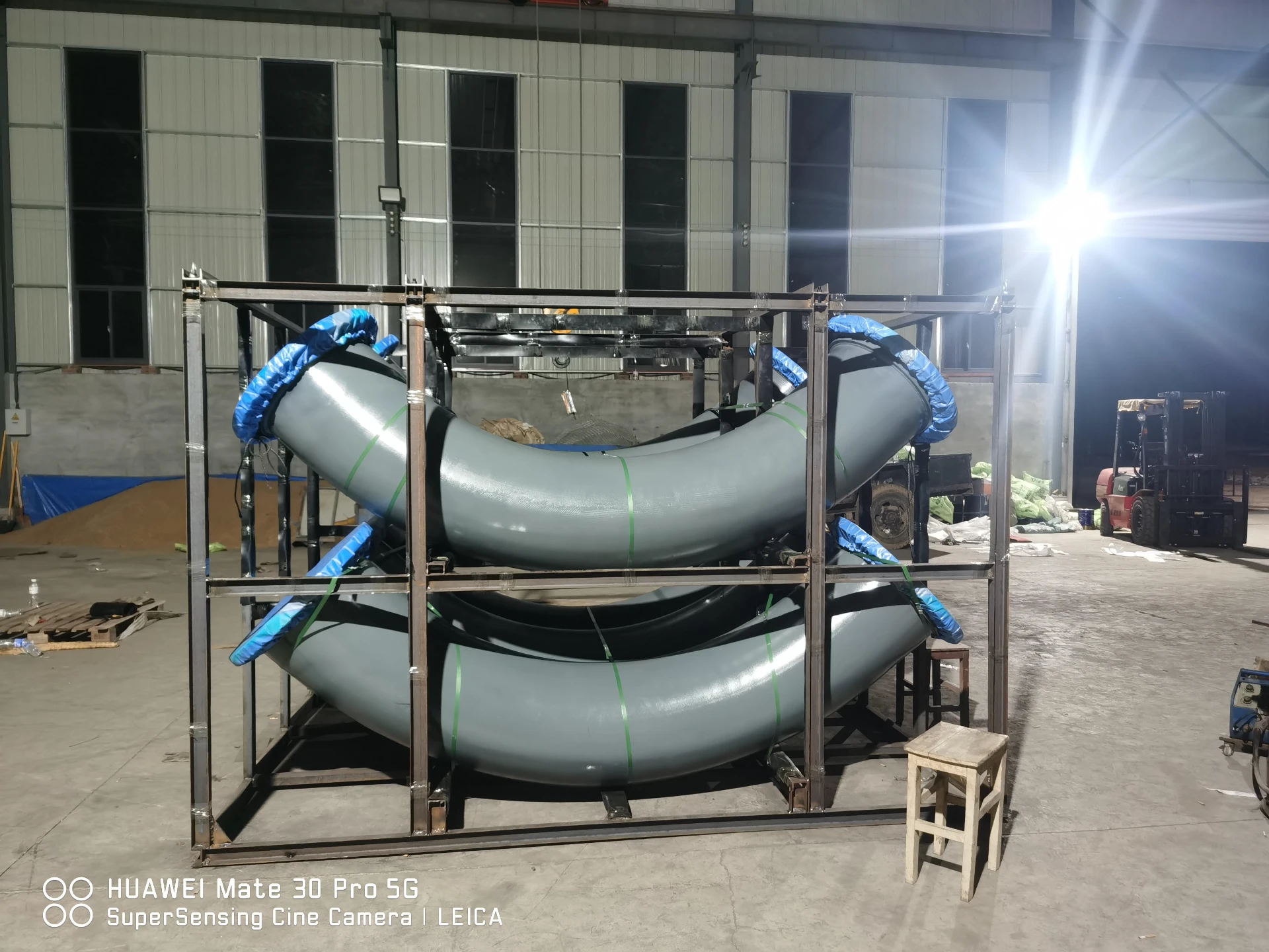 Successfully Delivers Custom PU-Lined Pipe Elbows To International Client