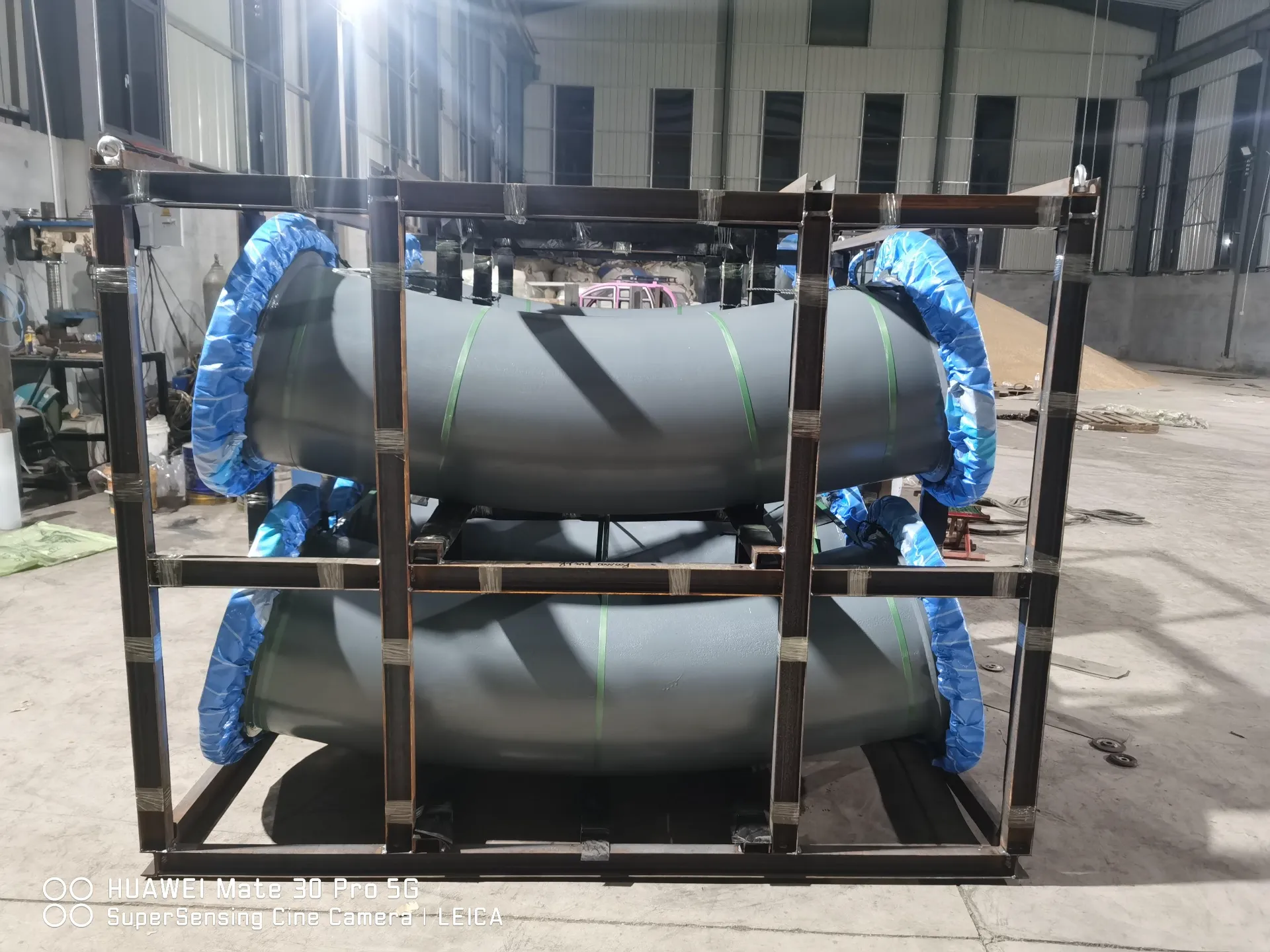 Successfully Delivers Custom PU-Lined Pipe Elbows To International Client